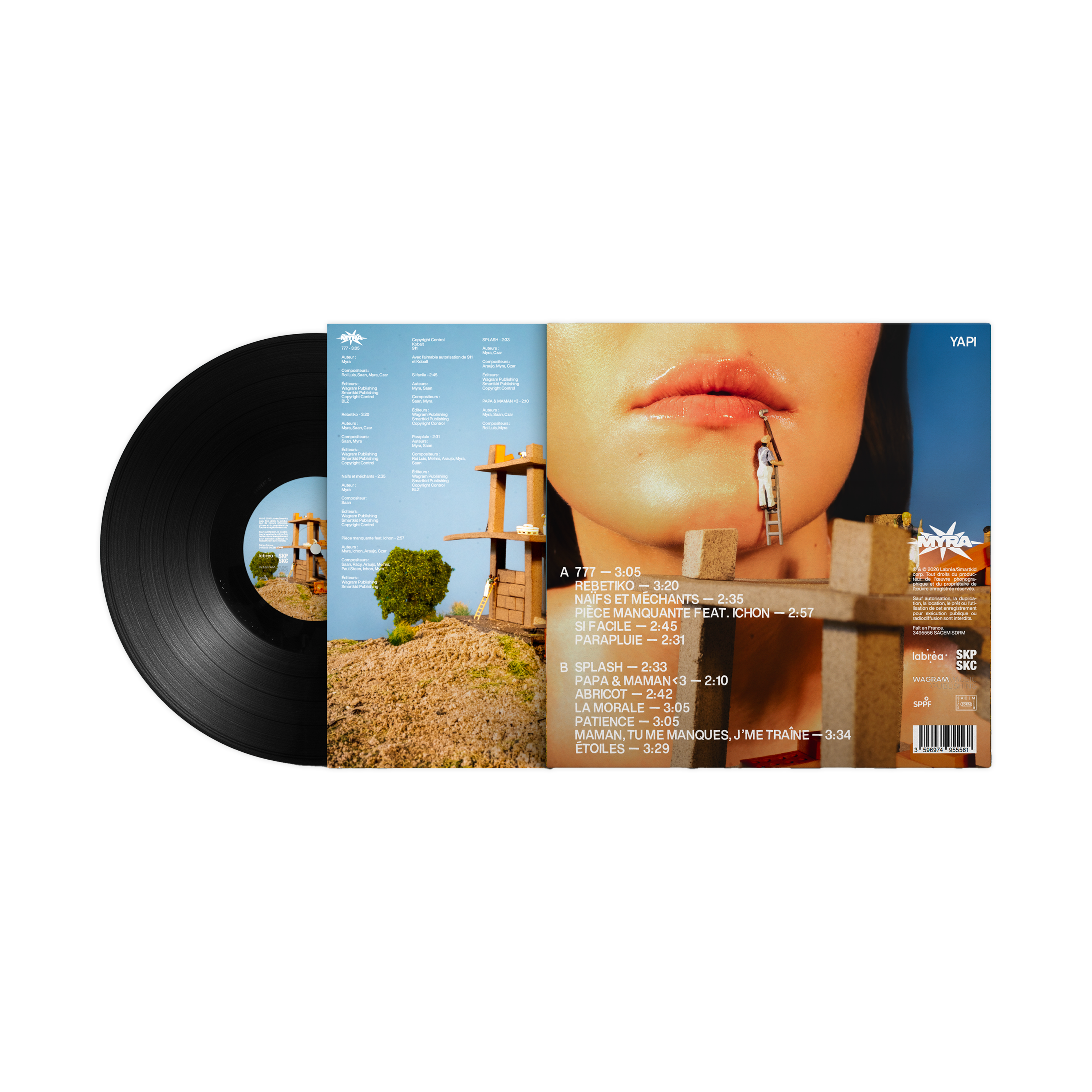 LP dédicacé | Myra – YAPI
