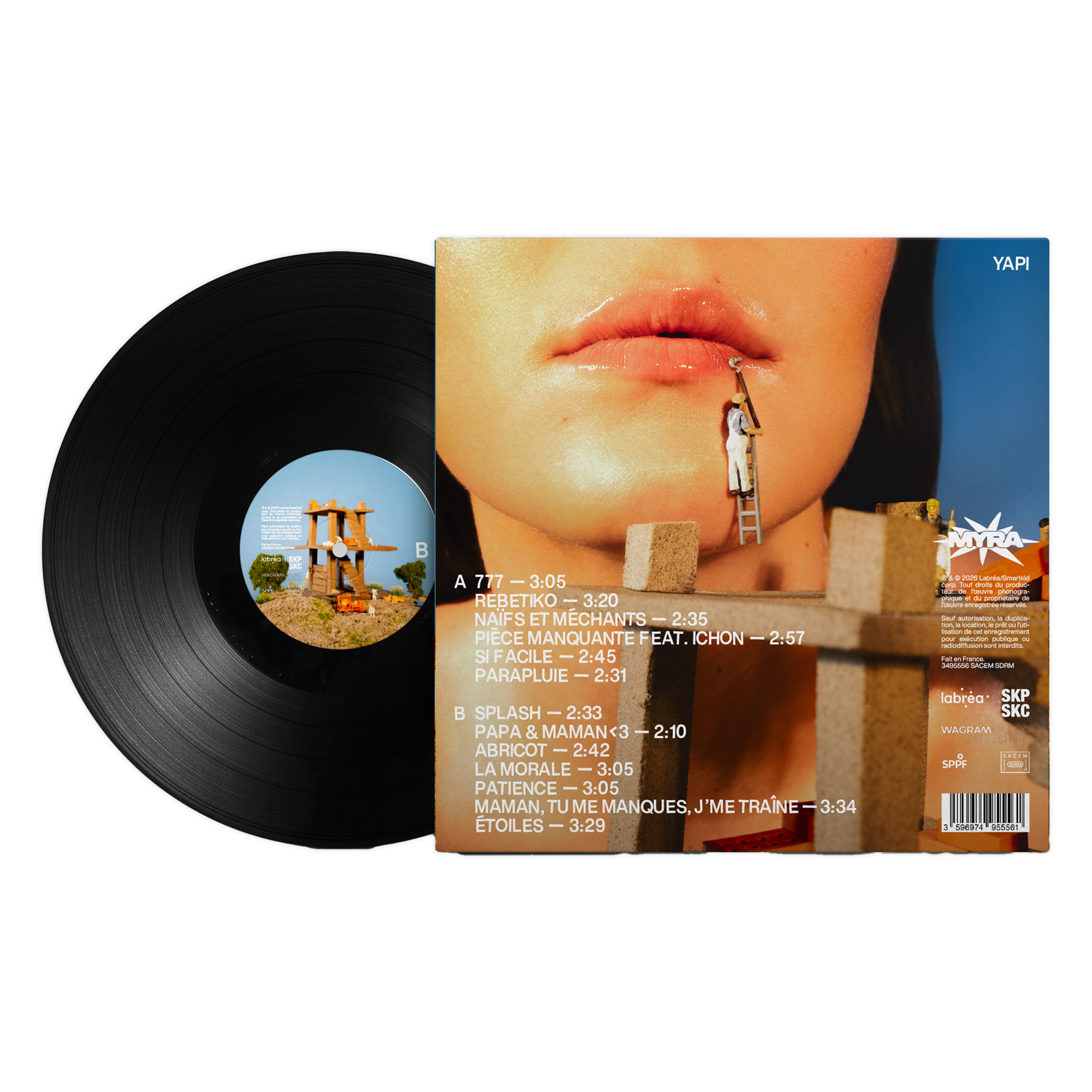 LP dédicacé | Myra – YAPI