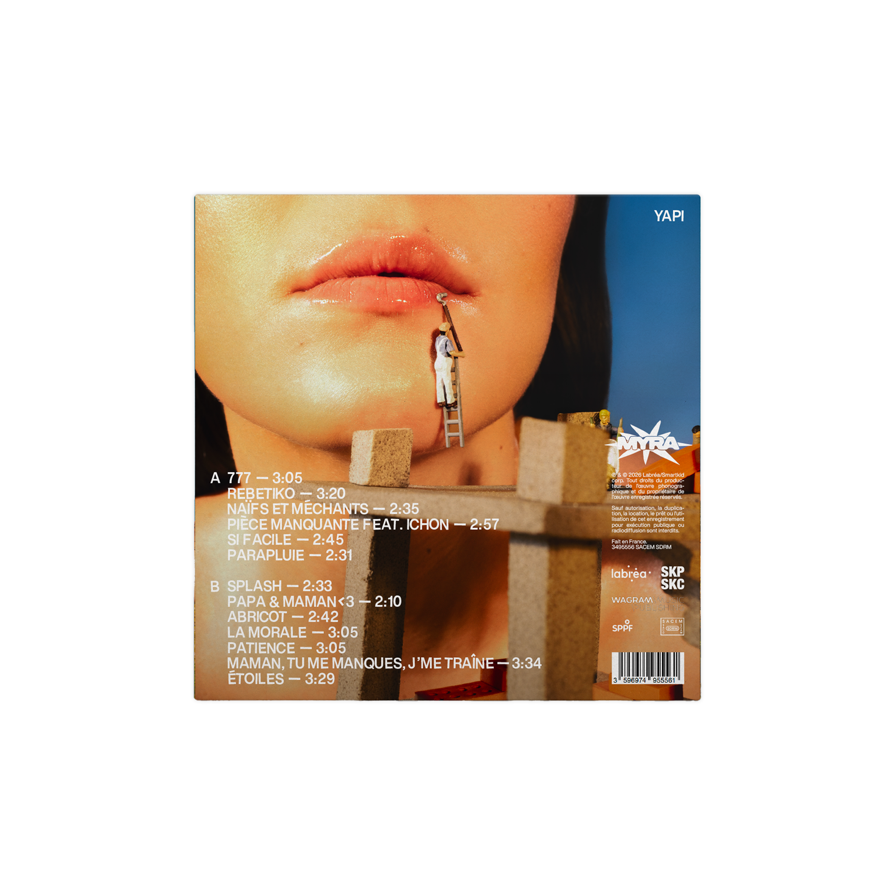 LP dédicacé | Myra – YAPI